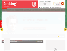 Tablet Screenshot of jetkingchandigarh.com